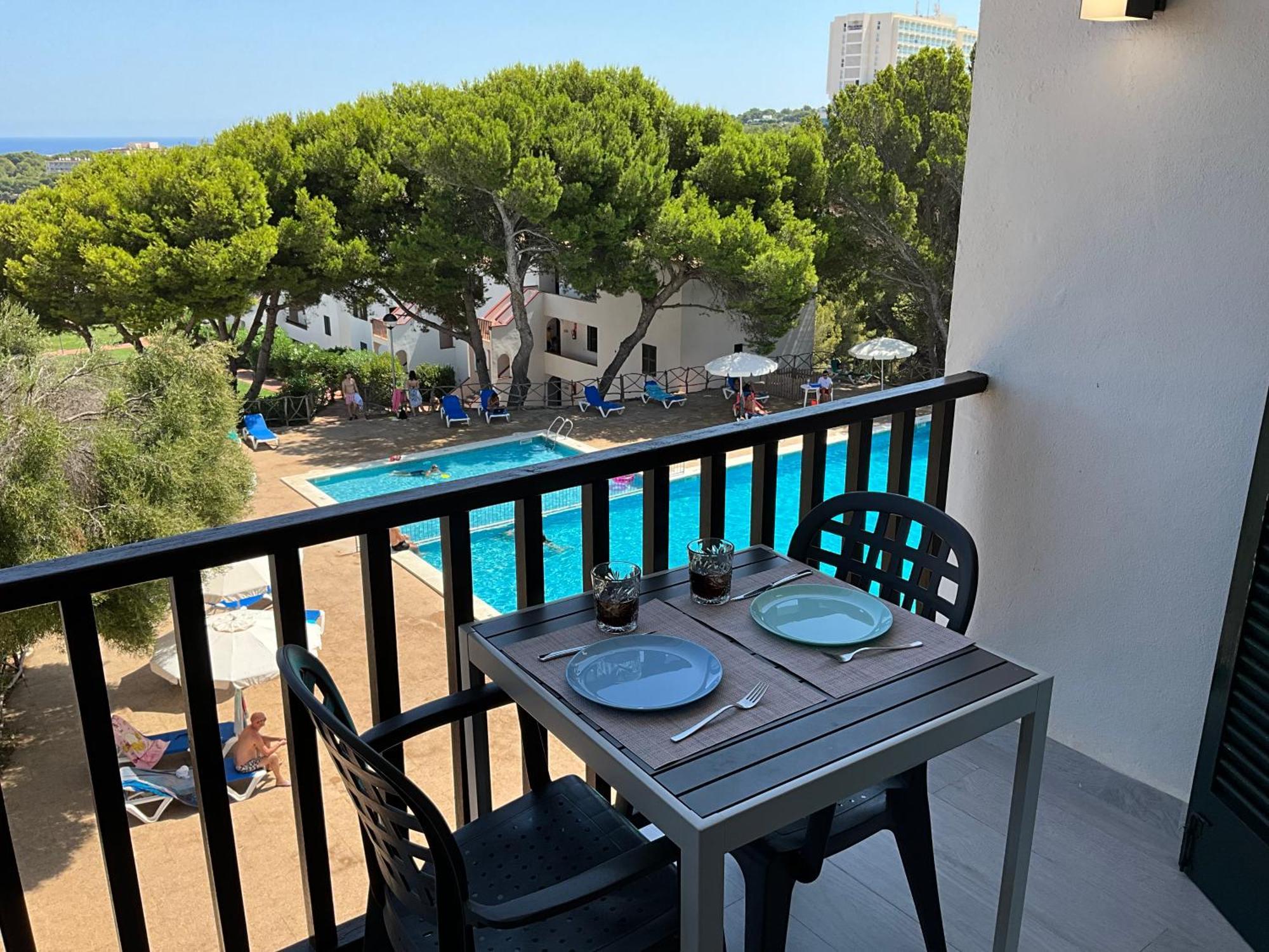 Apartmán Vistas Al Mar Y La Piscina Arenal d'en Castell Exteriér fotografie